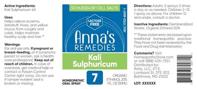 Kali Sulphuricum (Rats0016 Kali Sulphuricum)